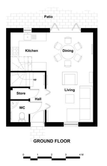 הוילה באת' Fantastic 3-Bed House With Parking מראה חיצוני תמונה